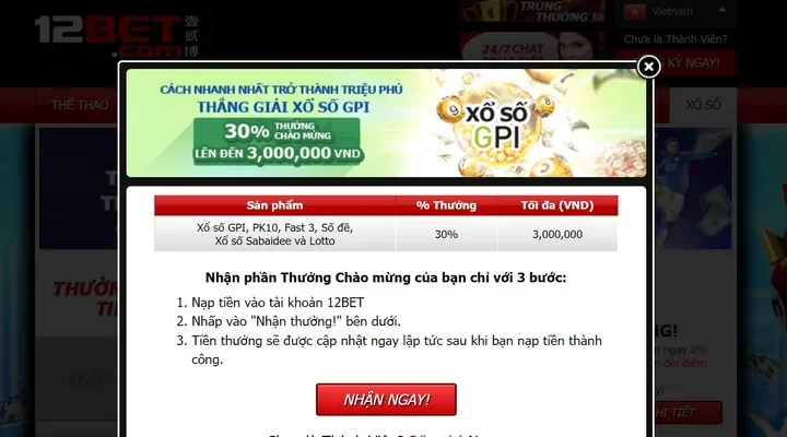 Khi chơi xổ số 12bet tại cần nắm những quy tắc gì?