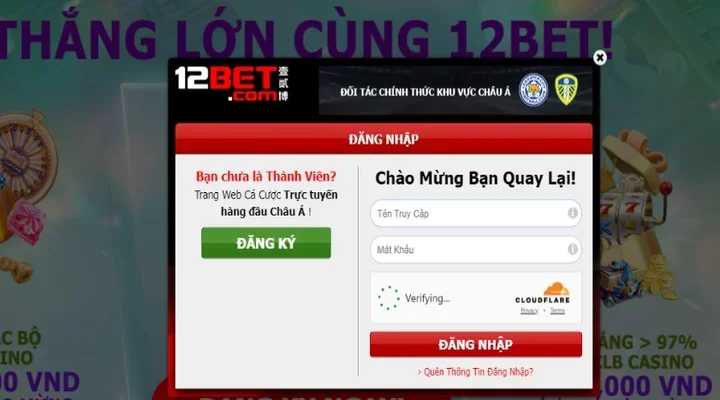 Tại sao anh em nên tham gia đăng ký đăng nhập 12bet?